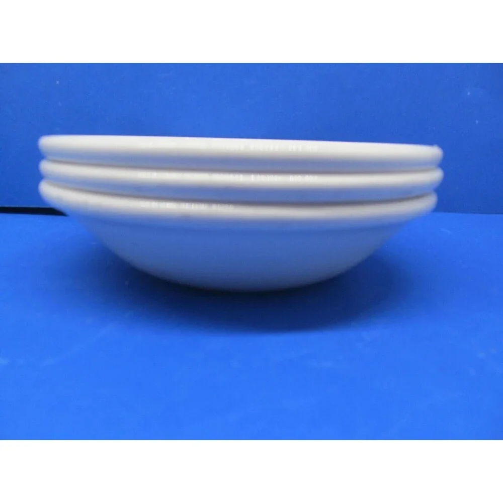Dudson Olympus Set Of 3 White 4 3/4